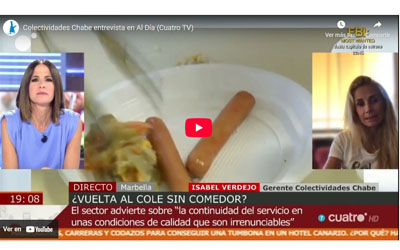 Colectividades Chabe entrevista en Al Día (Cuatro TV)
