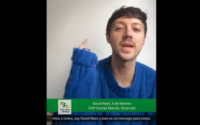 David Rees visitara el Colegio Daniel Martin de Alcorcon con Rico, sano y de aquí