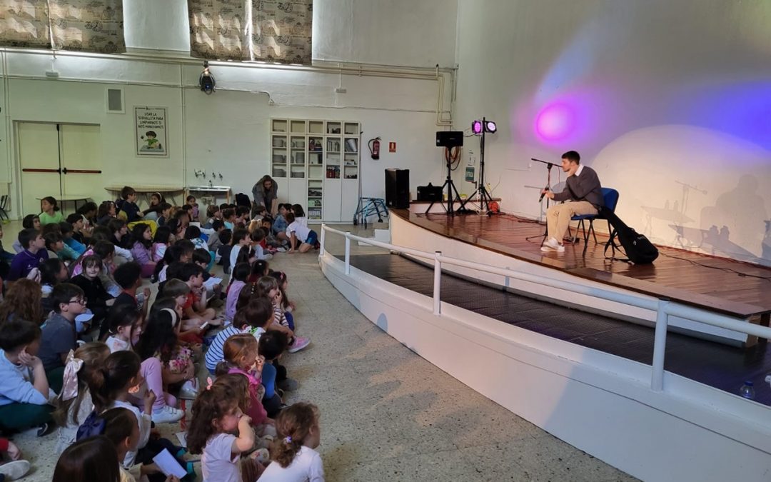 Rico, sano y de aquí… ¡David Rees en el cole CEIP. Méjico!